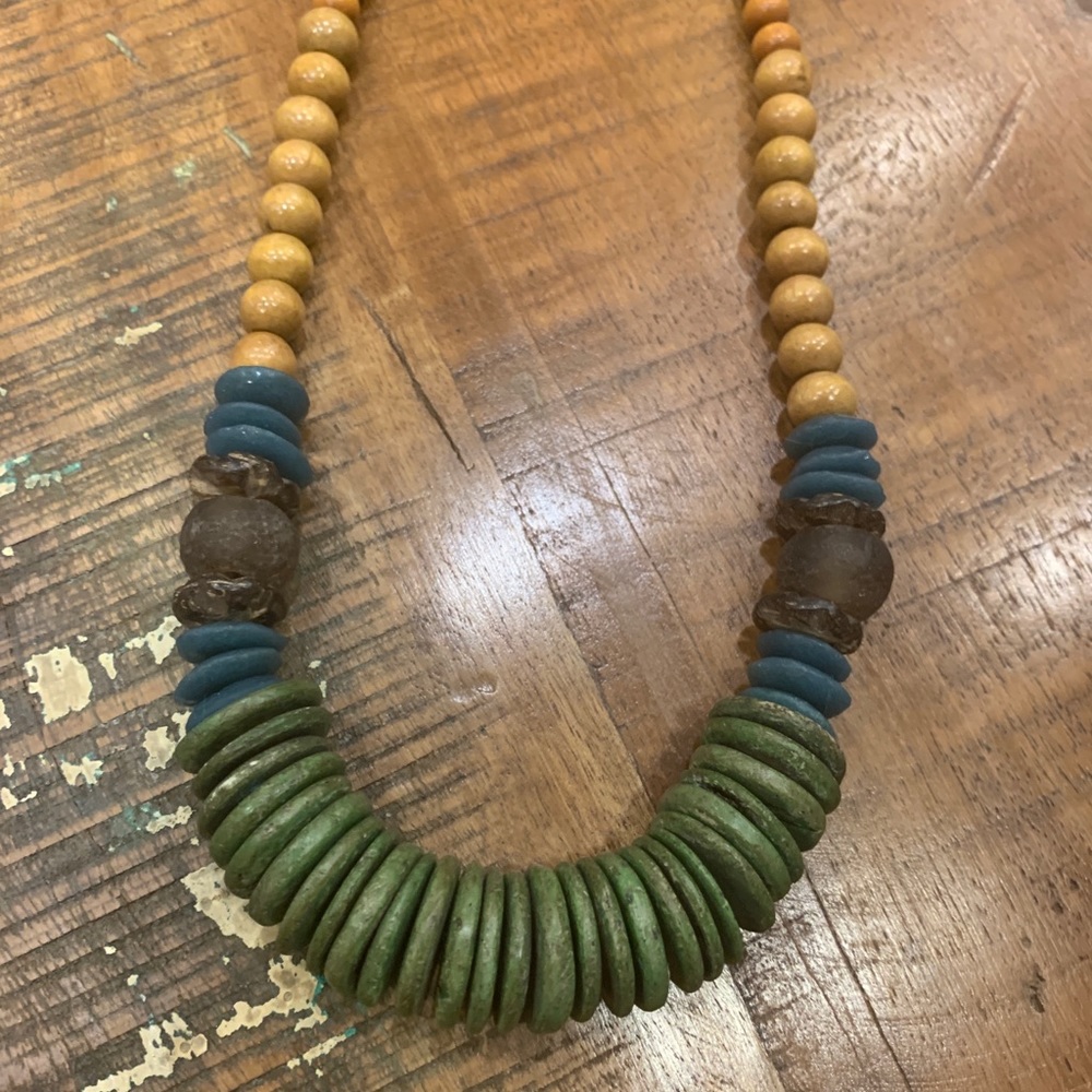 Handmade Boho Statement Necklace